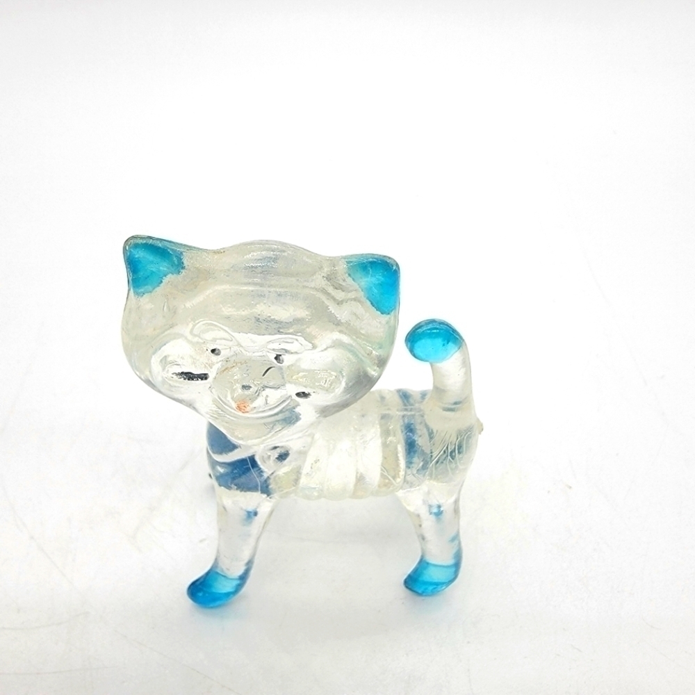 -vintage Plastic Acrylic Cat 🐈😻